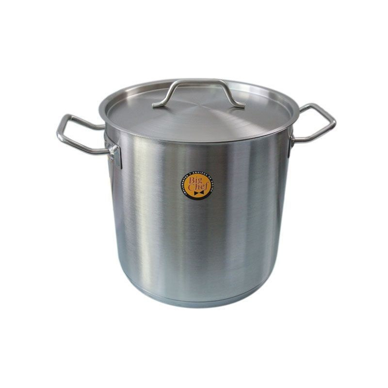 FONDO INOX 304 Ø24X24CM 10LTS C/ASAS INOX 304 0.8MM F/DIFUSOR BIG CHEF