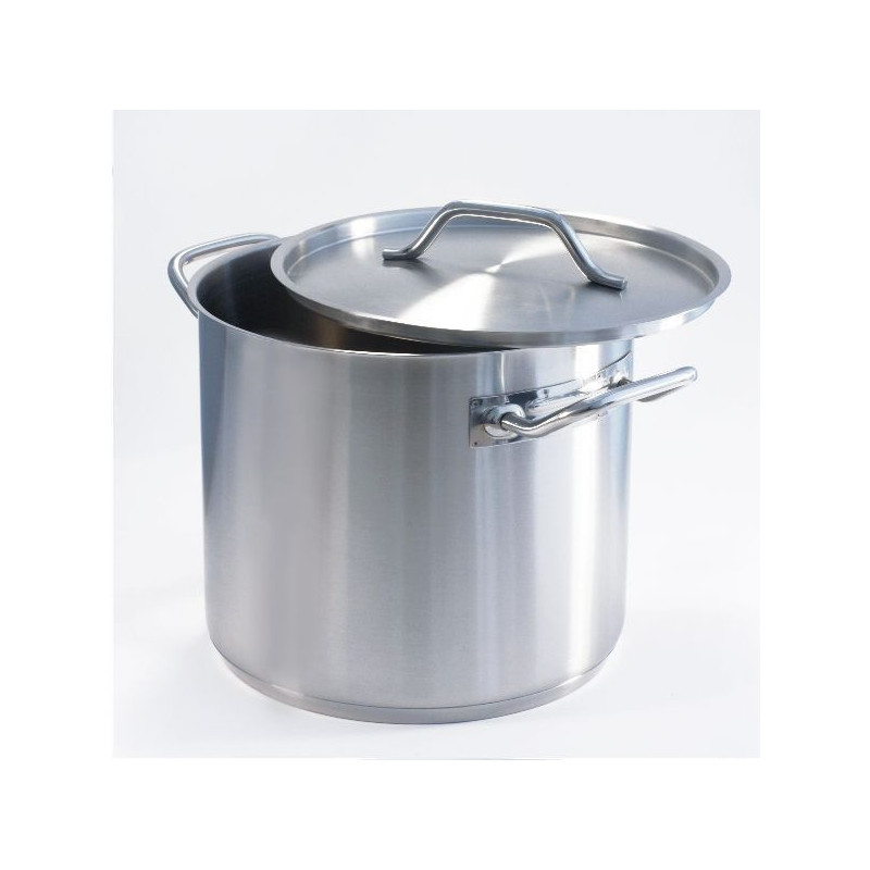 Fondo 12L Inox 0.8Mm Ø26X22Cm Big Chef F/Difusor