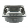 Depósito gastronorm perforado 1/2 10cm acero inoxidable 0.6mm Big Chef