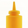 Botella Salsa 350ml Plástica Amarillo
