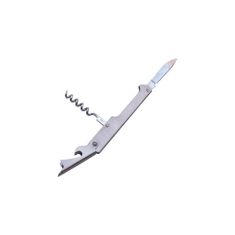 Sacacorcho C/Abridor Inox