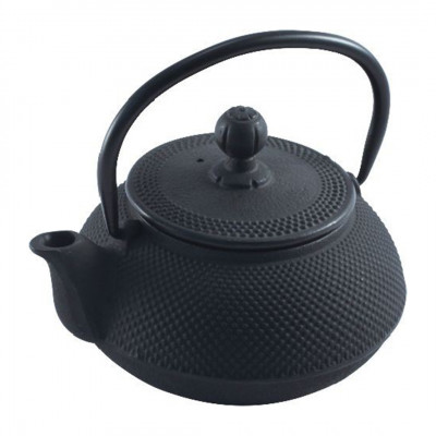 Tetera Fierro Fundido Negro Negra 0.6L Big Chef