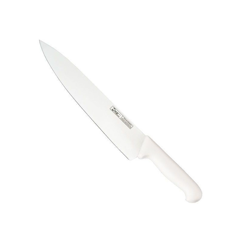 Cuchillo Cocina Medio Golpe 25Cm Blanco Ivo Professional Inox