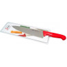 Cuchillo Cocina Medio Golpe 25Cm Rojo Ivo Professional Inox