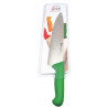 Cuchillo Cocina Medio Golpe Verde 25cm Inox (PROFESSIONAL) IVO