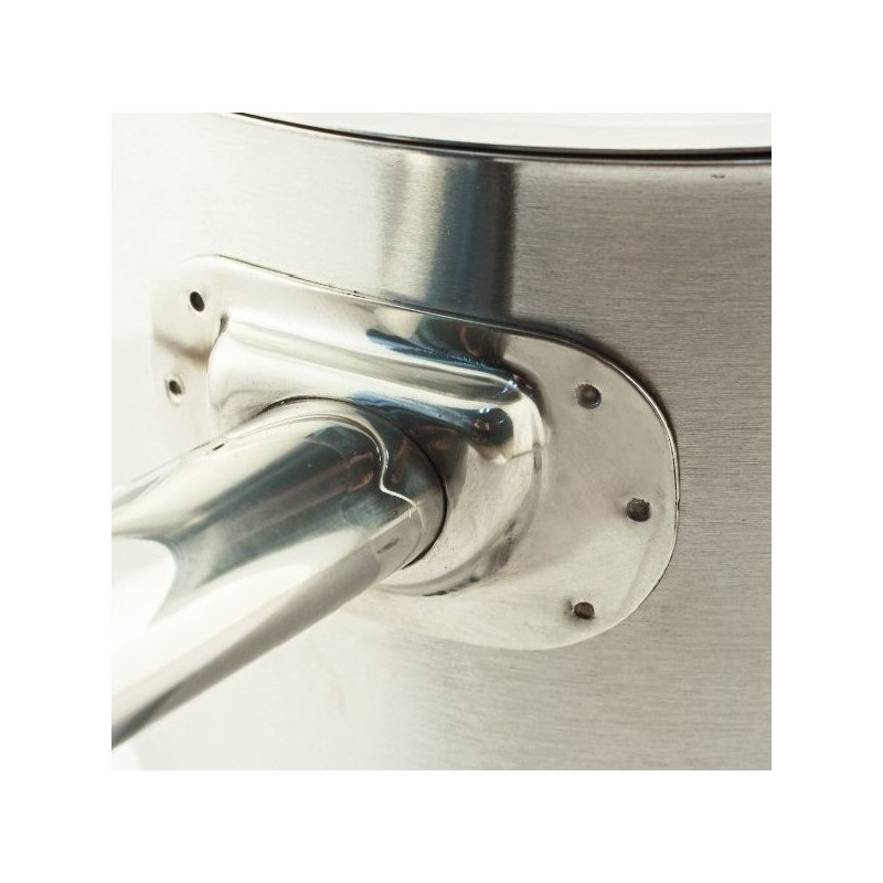 Cazo Bajo 1.9L Inox 0.8Mm Ø16X9.5Cm F/Difusor Big Chef