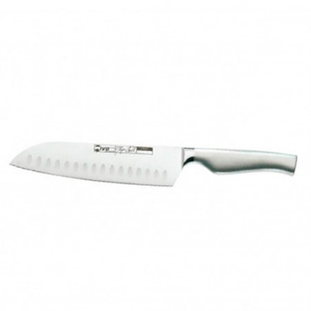 Cuchillo santoku alveolado 18cm acero inoxidable Virtu