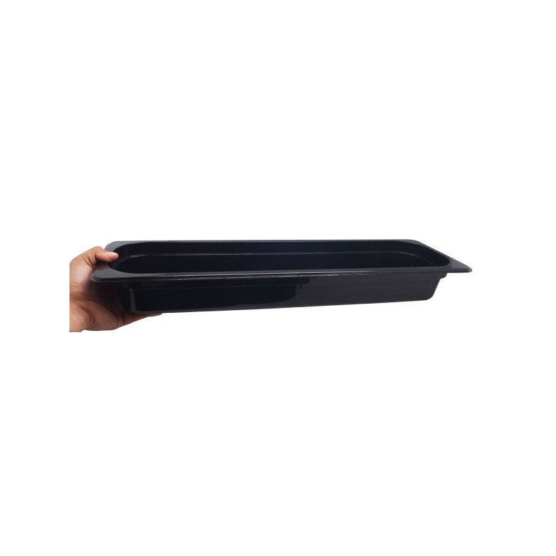Depósito GN 2/4 6.5cm Policarbonato Negro | Gplast