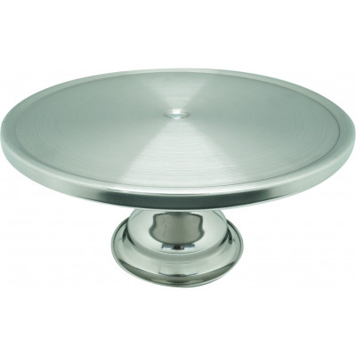 Portatorta Fijo Inox Ø30X17Cm