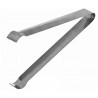 Pinza Hielo Inox 18Cm