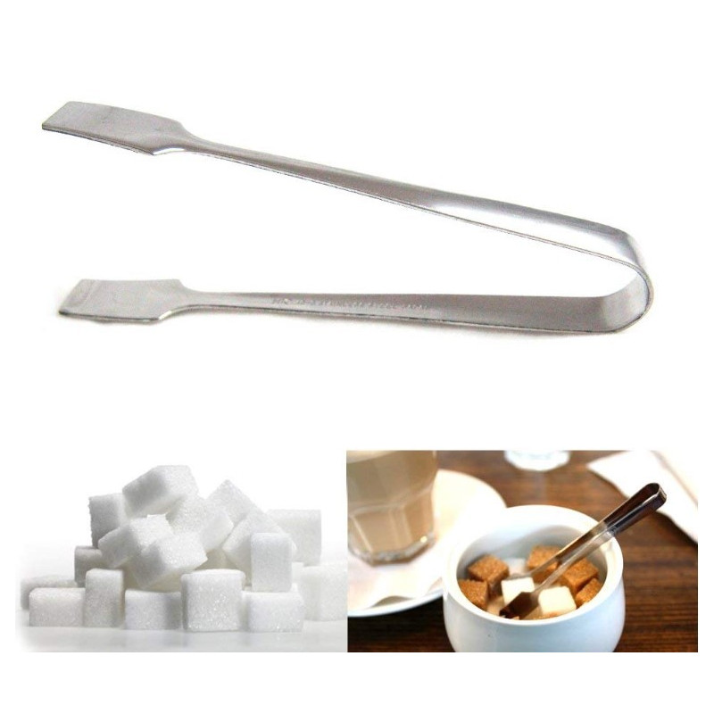 Pinza Azucar Inox 12Cm