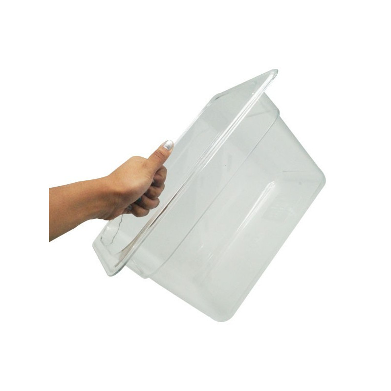 Depósito GN 1/4 15cm Policarbonato Transparente | Gplast