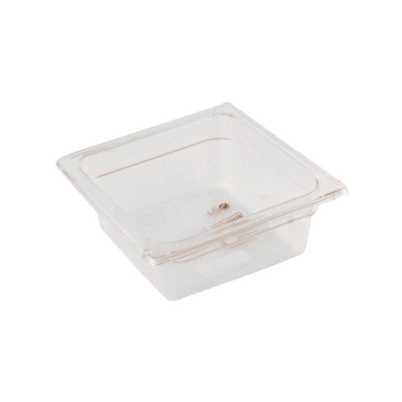 Depósito gastronorm 1/6 6.5cm policarbonato transparente Gplast