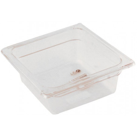 Depósito gastronorm 1/6 15cm policarbonato transparente Gplast