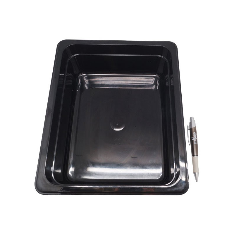 Depósito GN 1/2 10cm Policarbonato Negro | Gplast