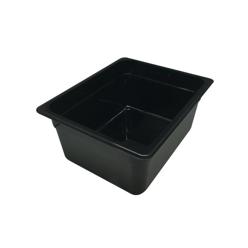 Depósito GN 1/2 15cm Policarbonato Negro | Gplast