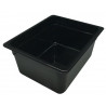 Depósito GN 1/2 15cm Policarbonato Negro | Gplast