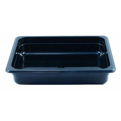 Depósito gastronorm 1/2 20cm policarbonato negro Gplast