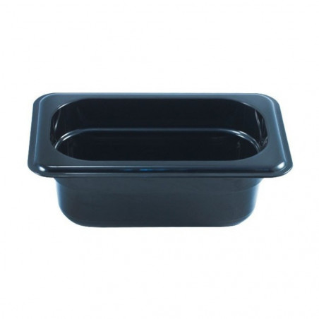 Depósito GN 1/9 6.5cm Policarbonato Negro | Gplast
