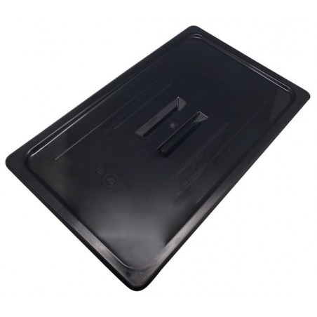 Tapa depósito gastronorm 1/1  policarbonato negro Gplast