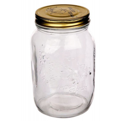 Frasco Vidrio 480Ml C/Tapa