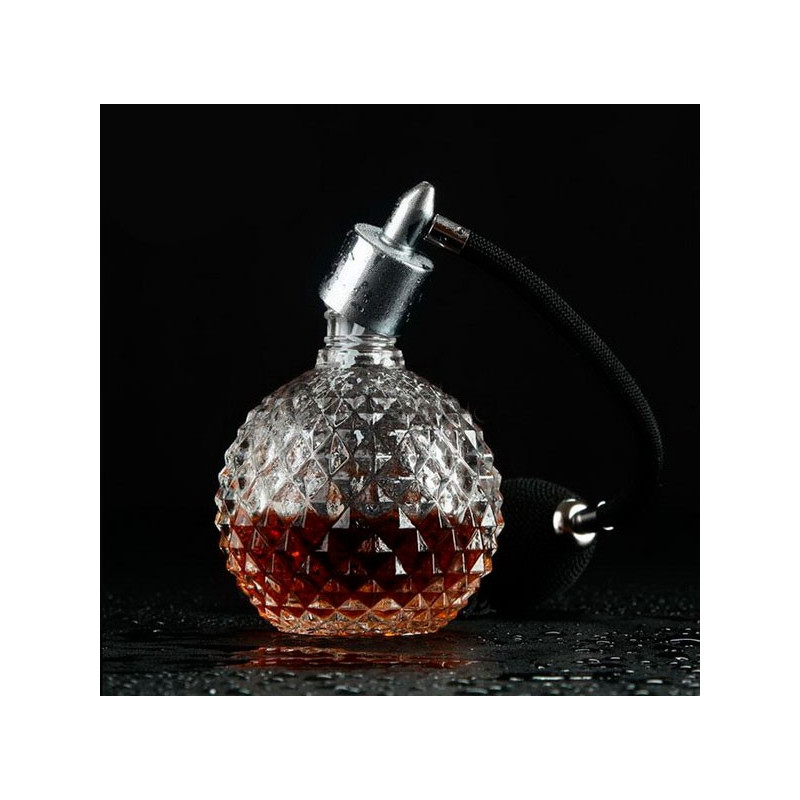 Bitero Vidrio 100Ml Barkeeper Diamante C/Atomizador