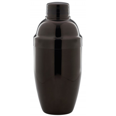 Coctelera Deluxe Inox Negra 750Ml Barkeeper