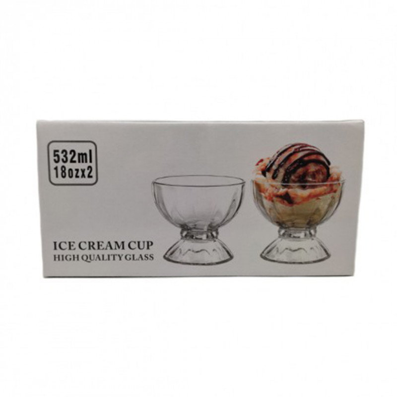 Set copas helado 532ml Kream 2 unidades