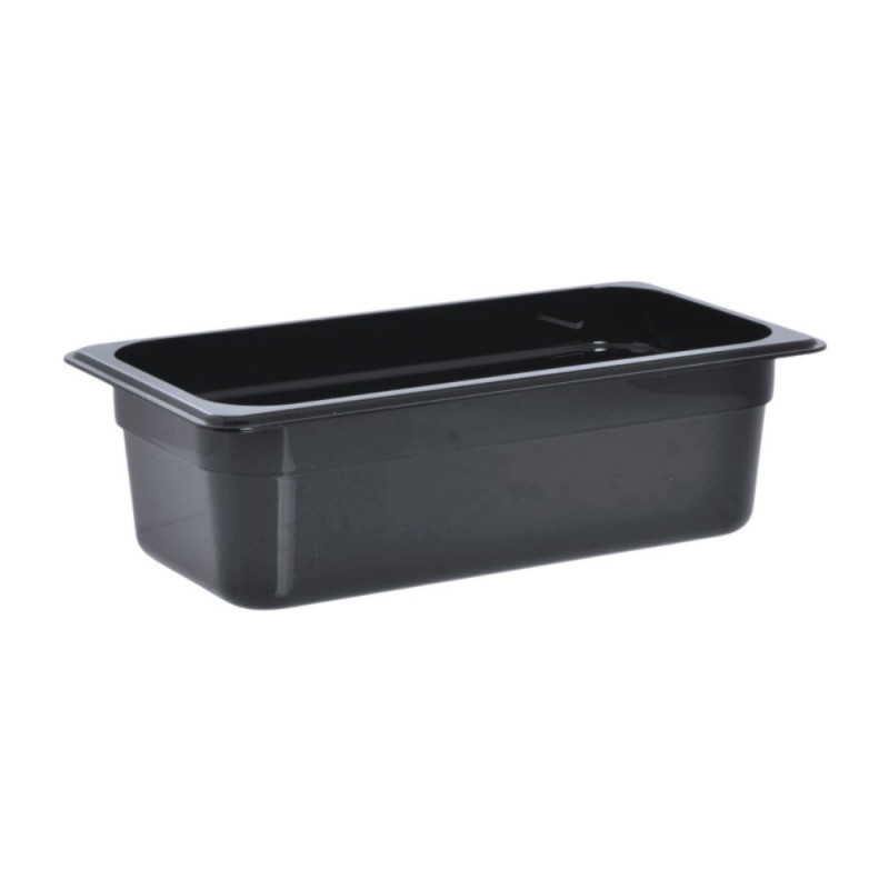 Depósito GN 1/3 10cm Policarbonato Negro | Gplast