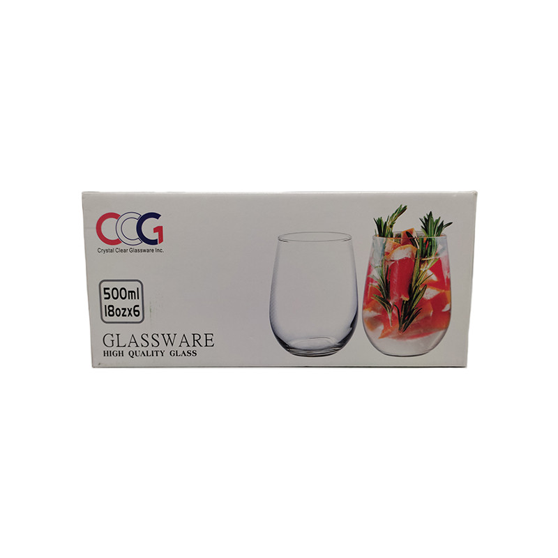Set vasos vino 503ml Fluent 6 unidades