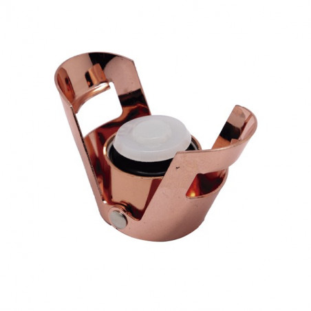 Tapon Champagne Inox Baño Cobre Barkeeper