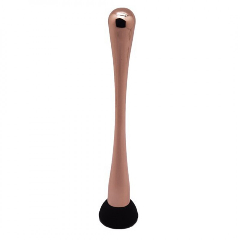 Brazo de Mortero Acero con Baño Cobre 23cm Barkeeper