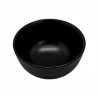 Set bowl 10cm 6 piezas porcelana negra Eclipse