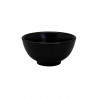 Set bowl 12cm 6 piezas porcelana negra Eclipse