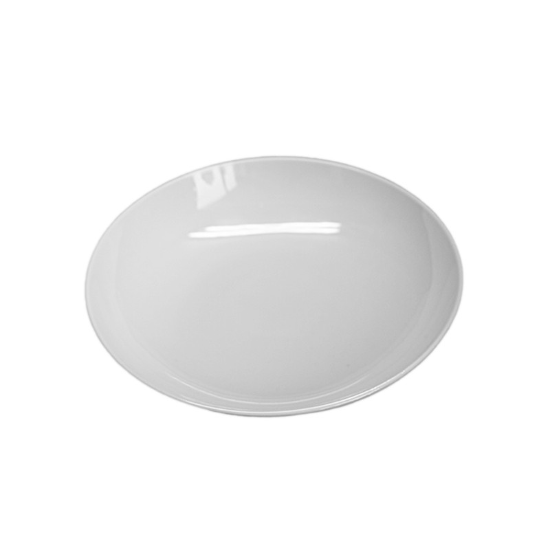 Venta Set 3 Platos Hondo Porcelana 23cm | Vajilla Coupe | Steward.cl