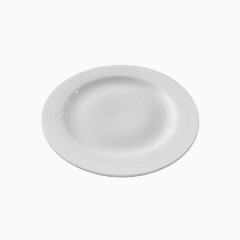 Set plato principal porcelana 26cm 6 piezas Milenia