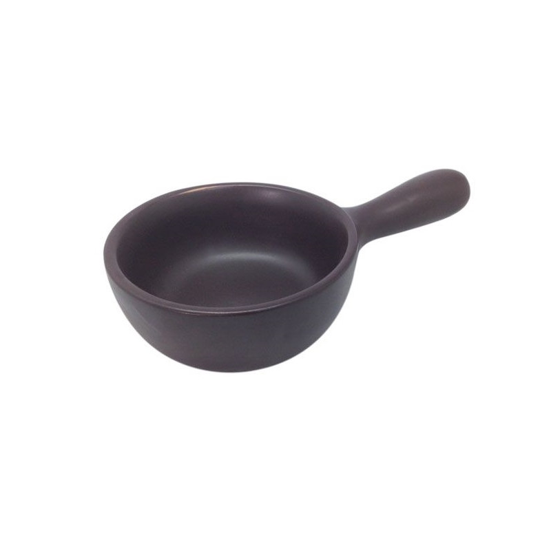 Set cazo cerámica café 10x4cm 12 piezas Pottery