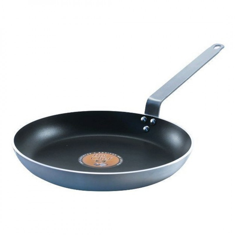 Sarten Ø36X5.5Cm Alum 5Mm Teflon Big Chef