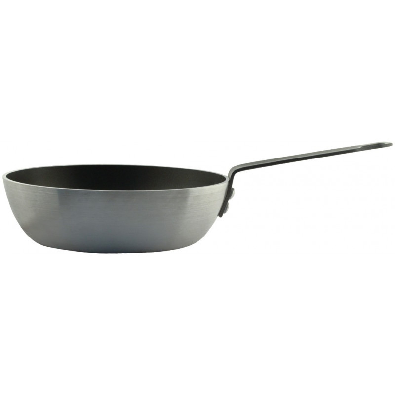 Sarten Aluminio Teflon Ø24x7cm Big Chef