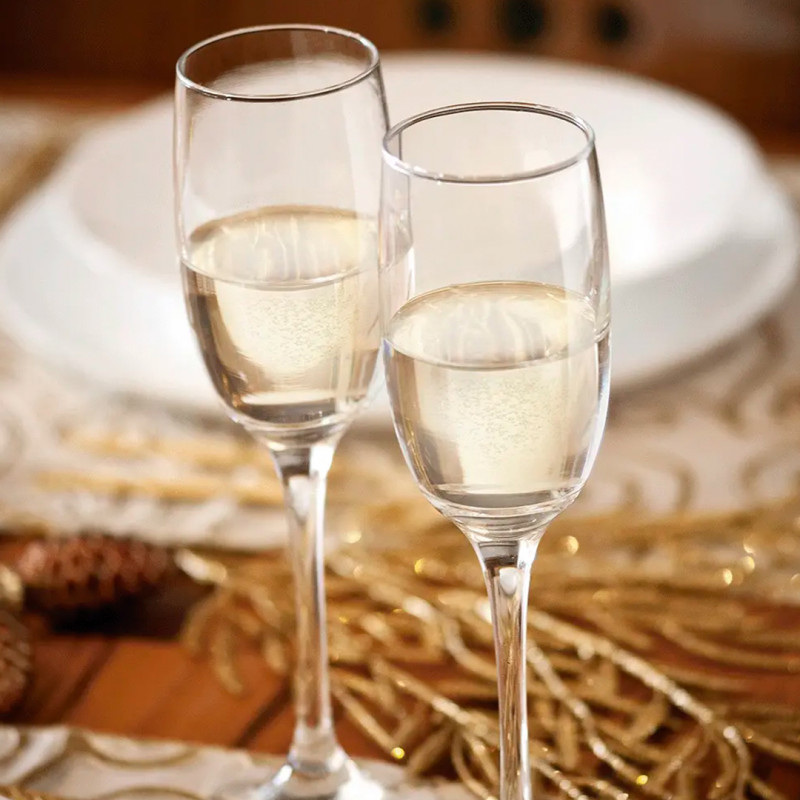 Set copas espumante 190ml Barone 12 unidades