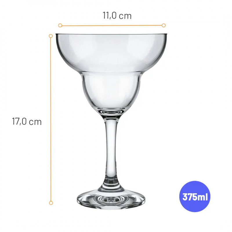 Set copas cocktail 335ml Windsor 6 unidades