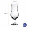 Set copas cocktail 380ml Windsor 6 unidades