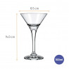Set copas martini 100ml Windsor 12 unidades