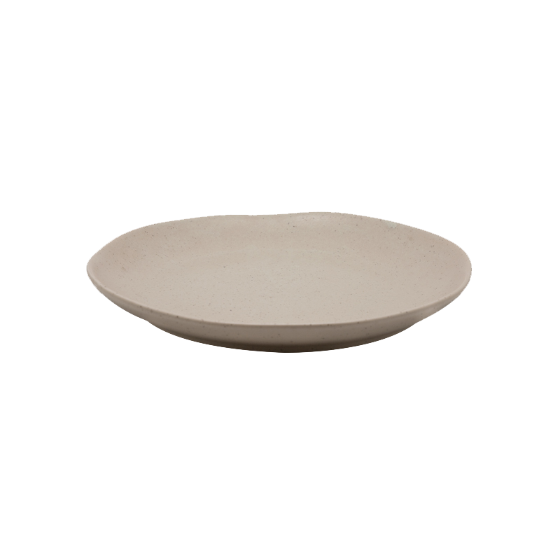 Set 4 plato porcelana marfil 30cm Terra