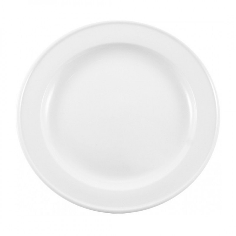 Set 6 plato pan 16.5cm porcelana Hotel