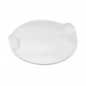 Plato con Asas 30cm Hotel | Set 6 Piezas de Porcelana | Steward.cl