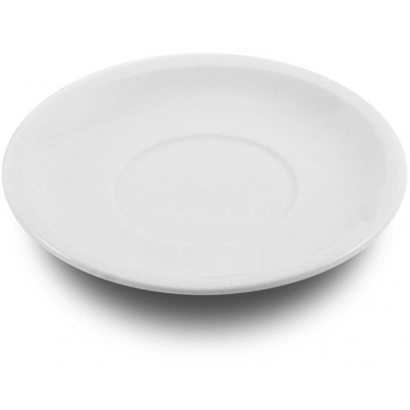 Platillo de Té 14cm Hotel | Set 6 Piezas de Porcelana | Steward.cl