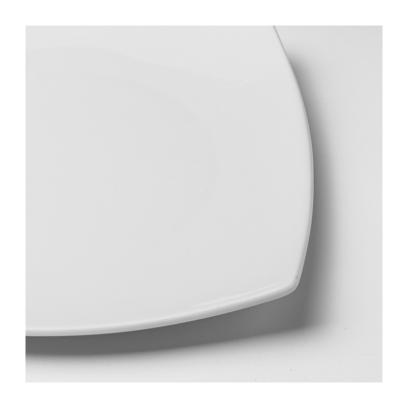 Set 6 plato principal porcelana 23.5cm Prisma