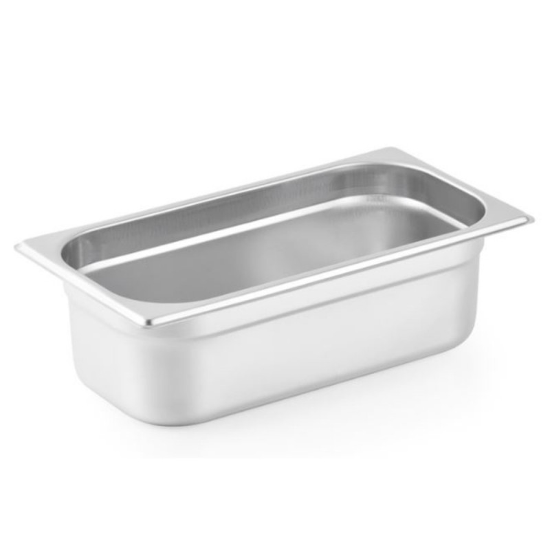 DEPOSITO GN ACERO INOX 1/3 100MM 3.6LTS BGC
