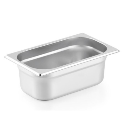 DEPOSITO GN ACERO INOX 1/4 100MM 2.3LTS BGC